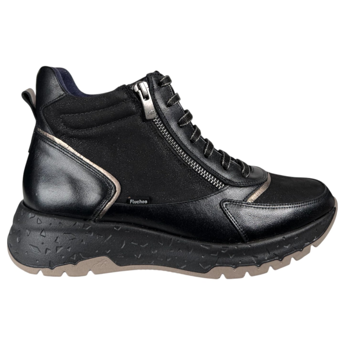 Botines Fluchos Nexus F2311 Negro - imagen 1