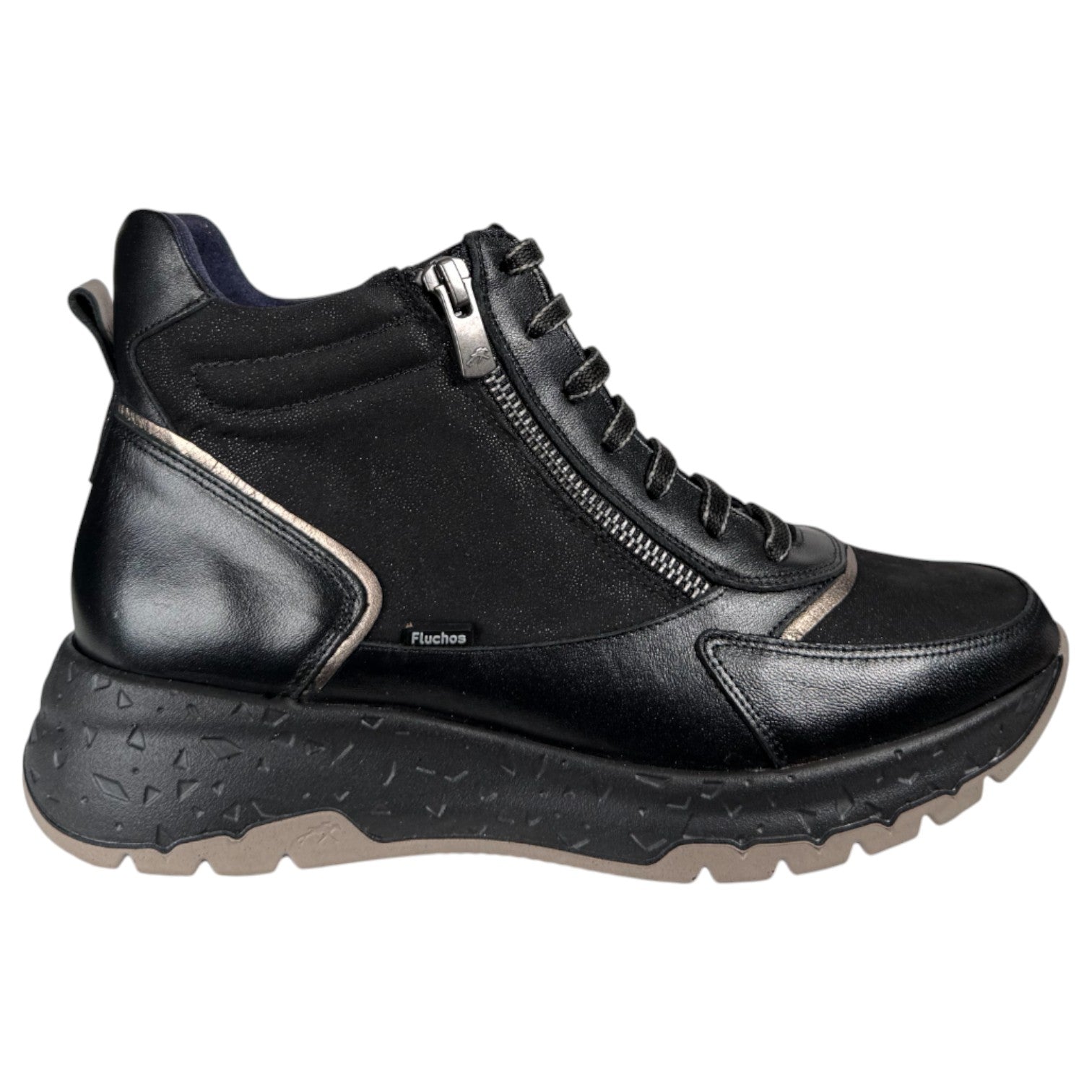 Botines Fluchos Nexus F2311 Negro - imagen 1