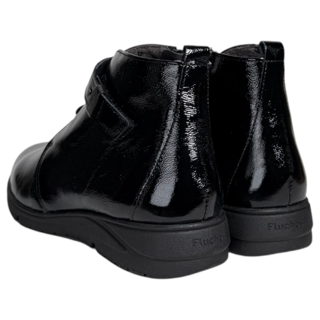 Botines Fluchos Styll F1562 Charol Negro - imagen 4