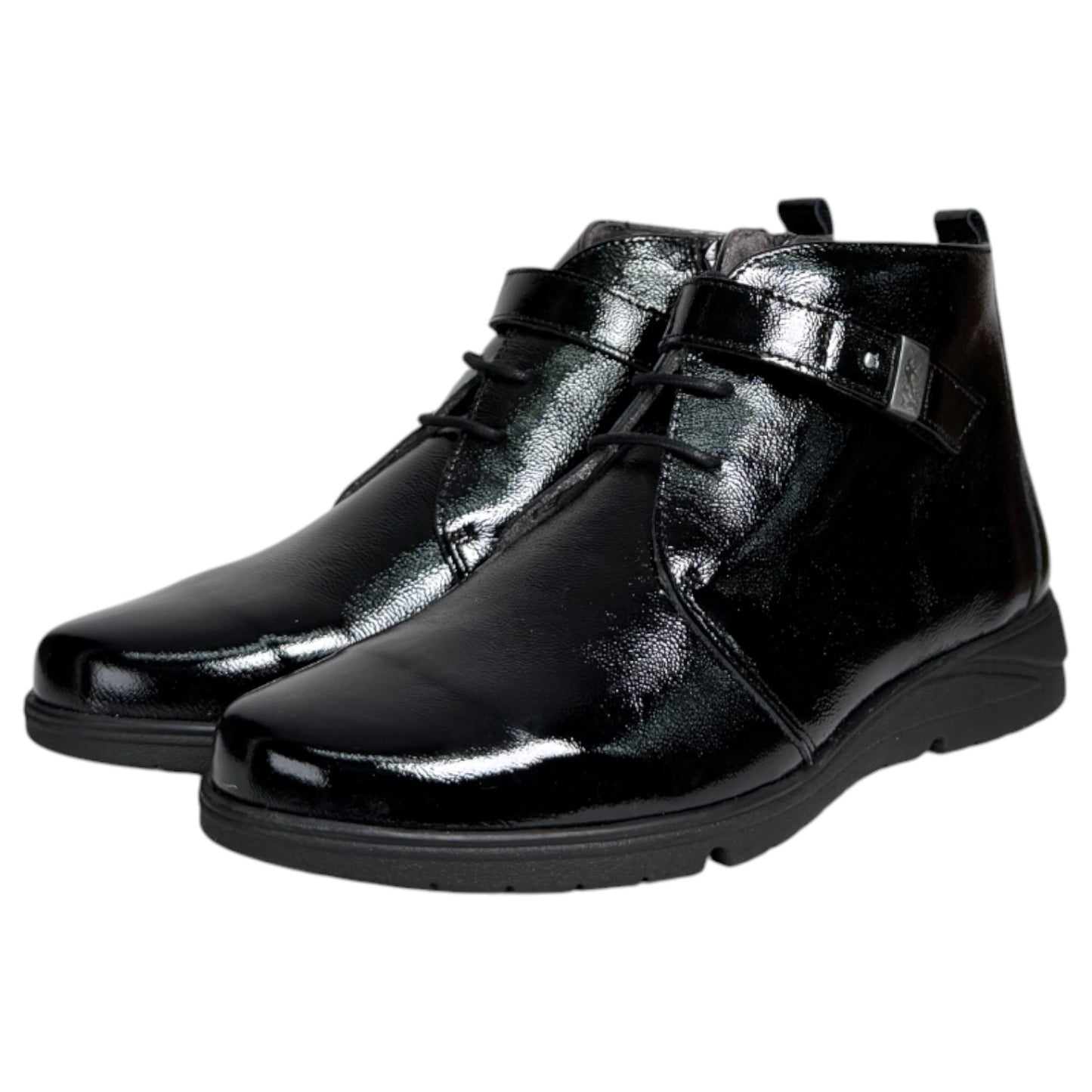 Botines Fluchos Styll F1562 Charol Negro - imagen 3