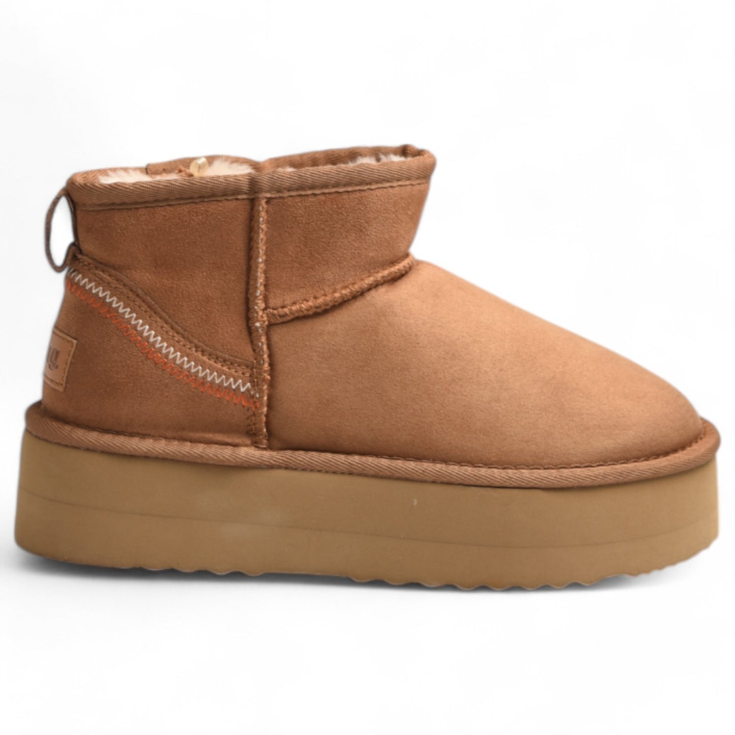 Botines Mustang Nivia 59733 Nuez Cuero - imagen 1