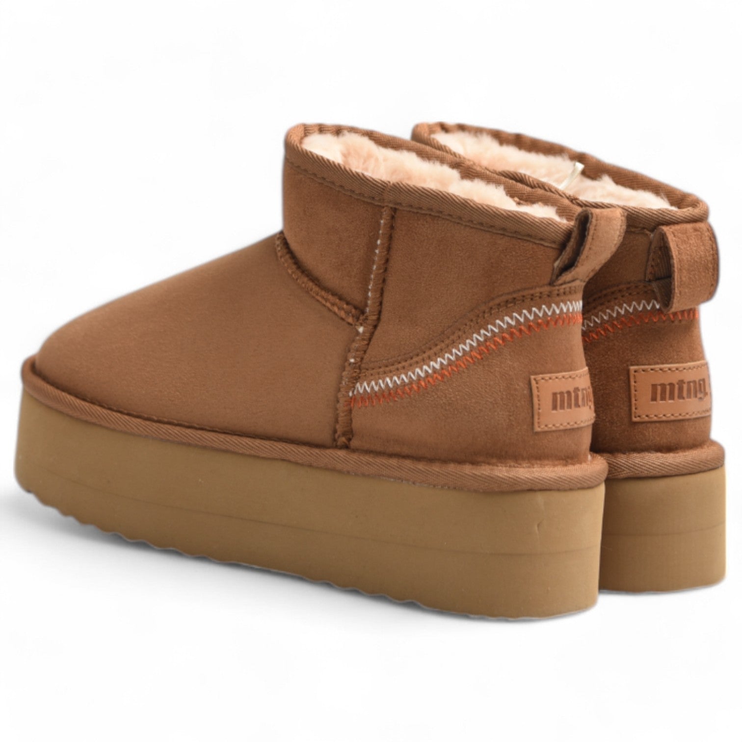 Botines Mustang Nivia 59733 Nuez Cuero - imagen 4