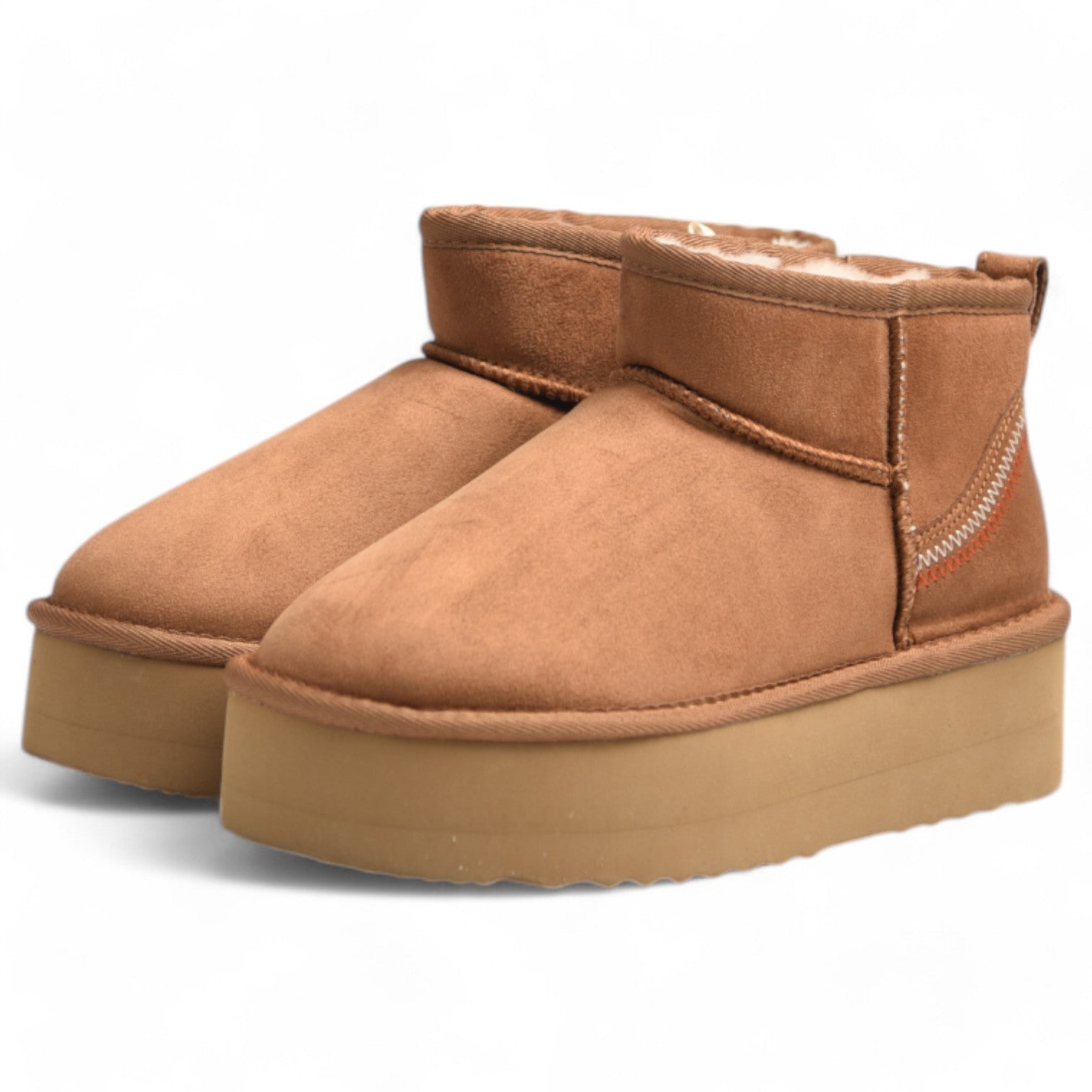 Botines Mustang Nivia 59733 Nuez Cuero - imagen 3