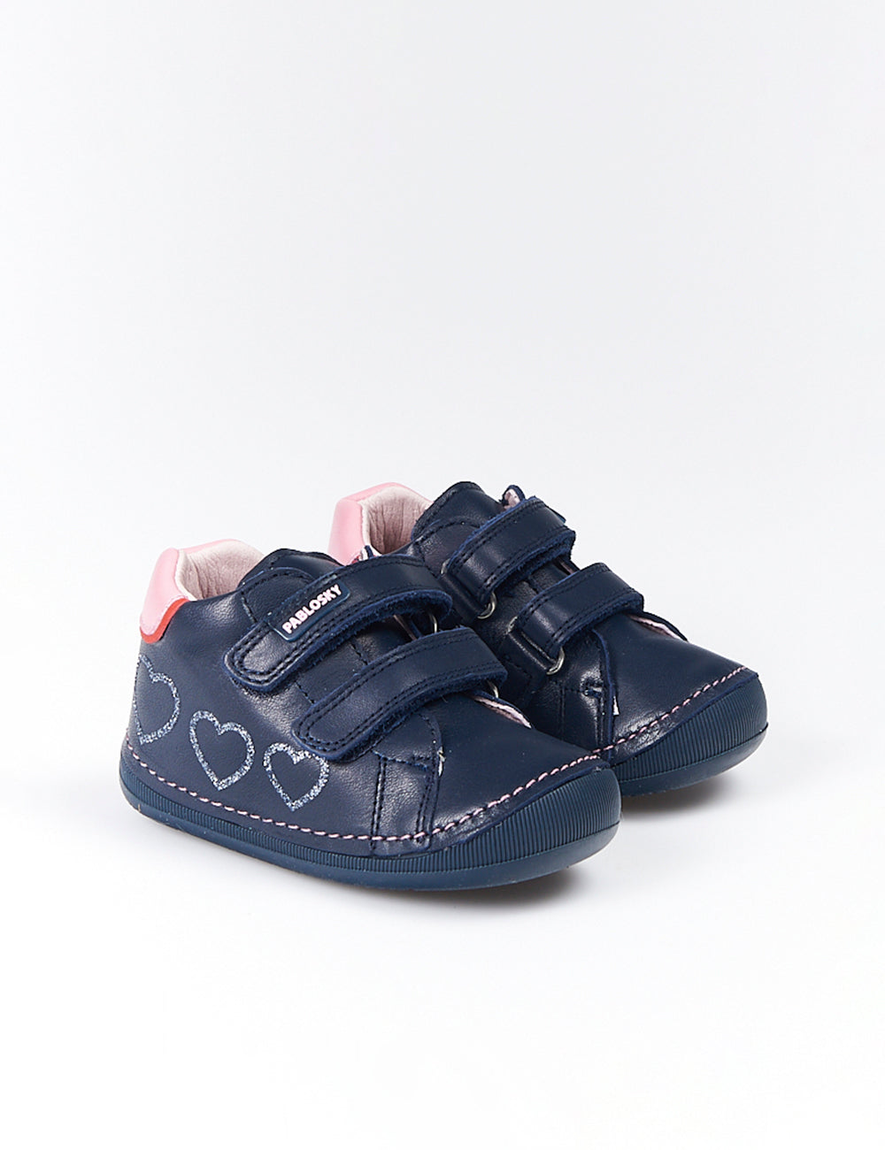 Botines Pablosky Stepeasy Corazones 017720 Marino - imagen 2