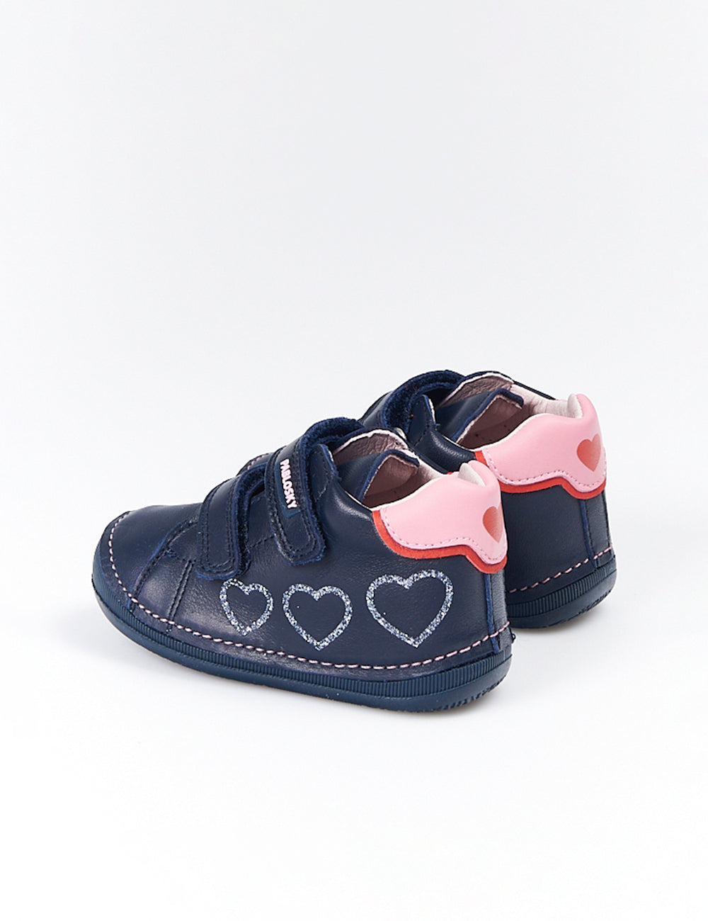 Botines Pablosky Stepeasy Corazones 017720 Marino - imagen 3