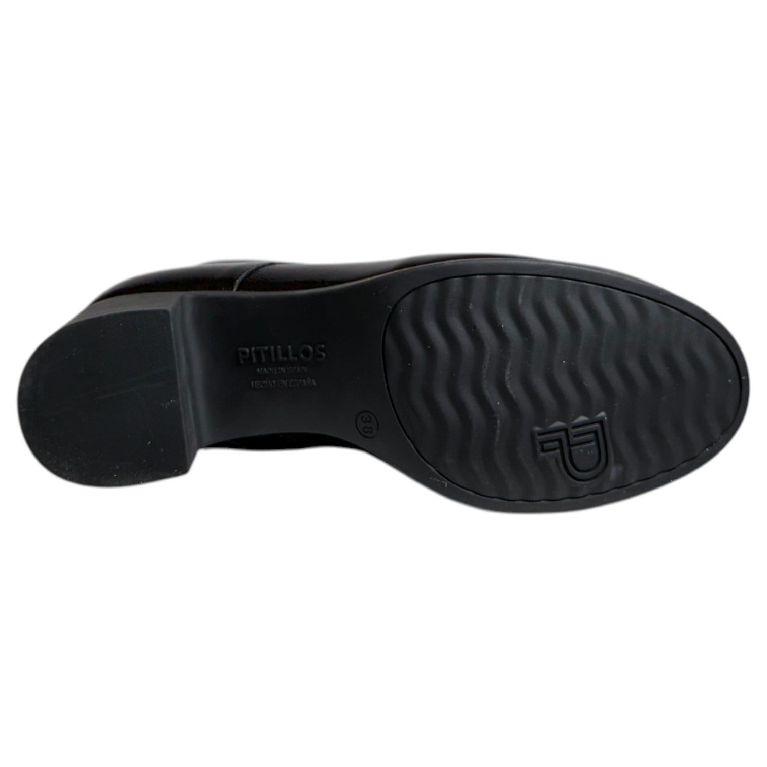 Botines Pitillos Charol Tacón 30102 Negro - imagen 5