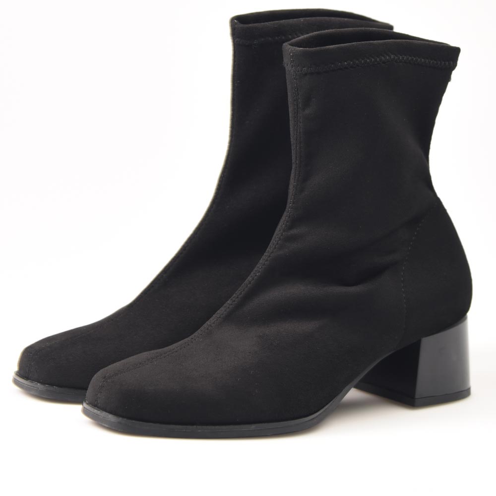 Botines Pitillos Licra 10125 Negro - imagen 3