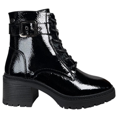 Botines Xti Militares Tacón 144275 Negro