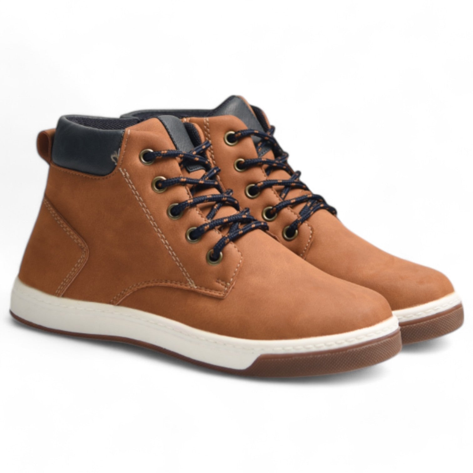 Botitas Bubble Kids Cordones C1142-L Camel - imagen 2