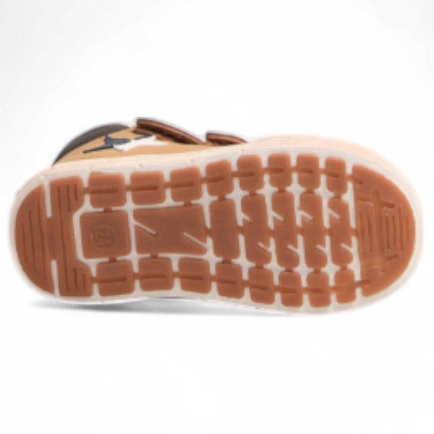 Botitas Bubble Kids Velcro Estrella C1141 Camel - imagen 5