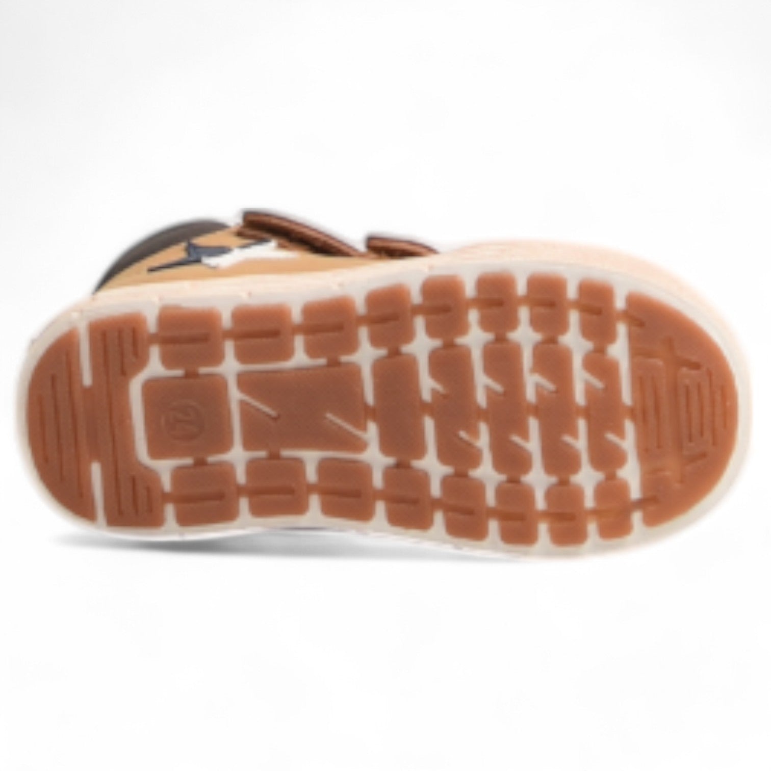 Botitas Bubble Kids Velcro Estrella C1141 Camel - imagen 5