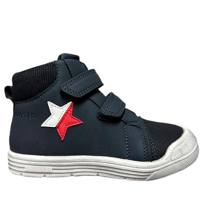 Botitas Bubble Kids Velcro Estrella C1141 Marino