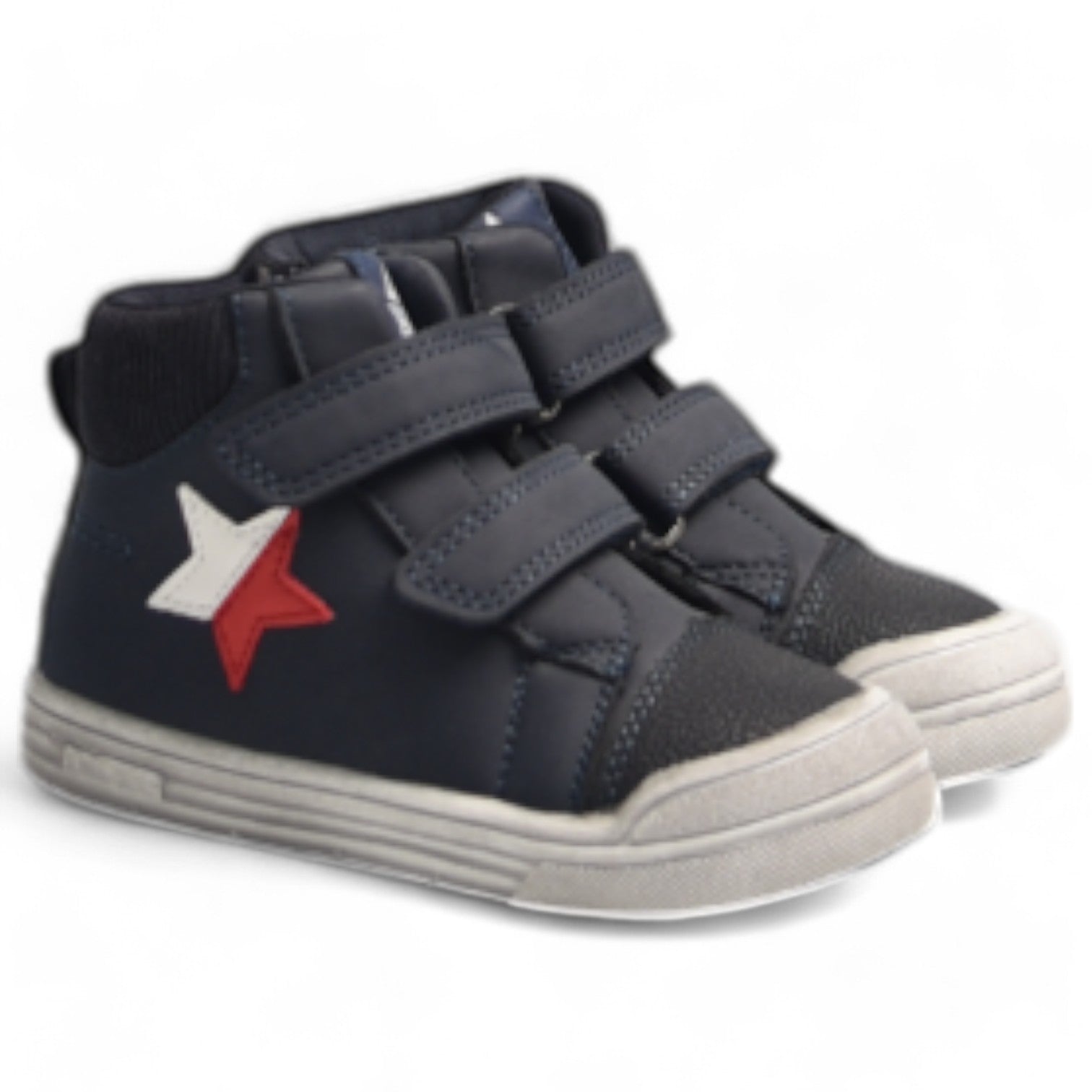 Botitas Bubble Kids Velcro Estrella C1141 Marino - imagen 2
