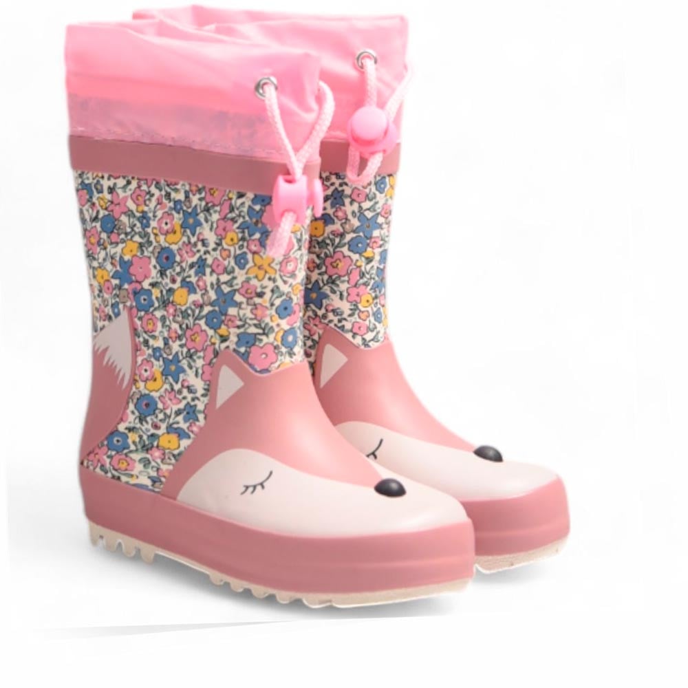 Botitas de Agua Bubble Kids Gatito C1191 Rosa - imagen 2