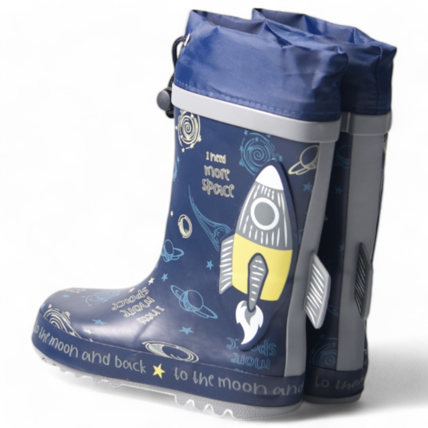 Botitas de Agua Bubble Kids Space C1190 Marino - imagen 4