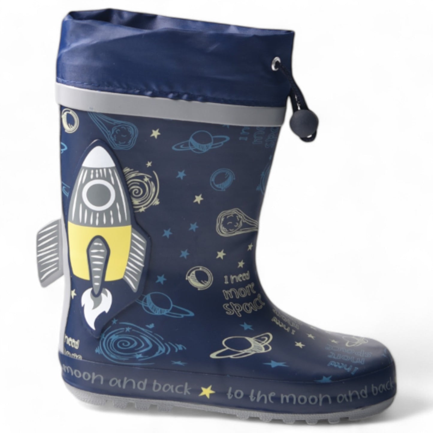 Botitas de Agua Bubble Kids Space C1190 Marino - imagen 1
