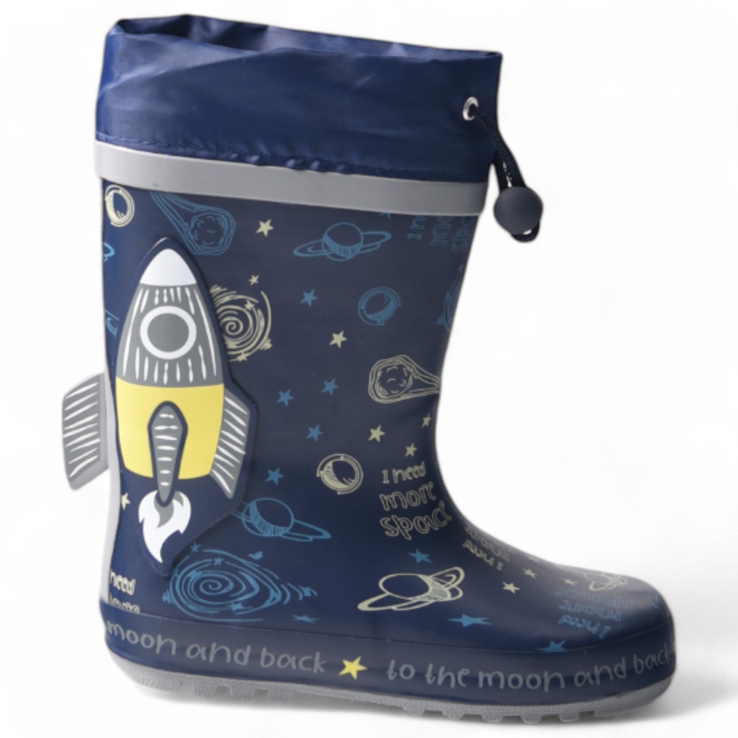 Botitas de Agua Bubble Kids Space C1190 Marino - imagen 1
