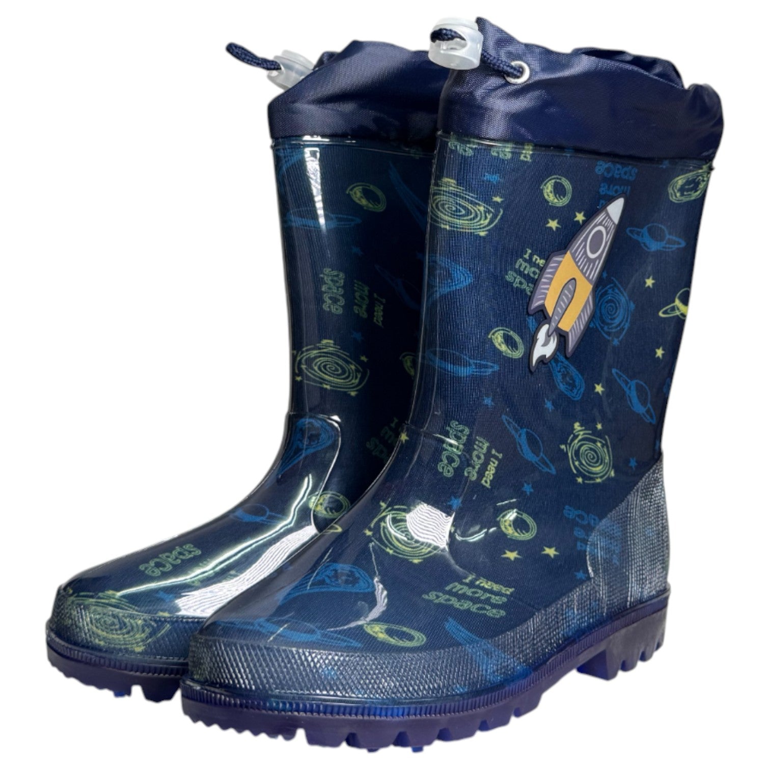 Botitas de Agua Bubble Kids Space C1535 Marino - imagen 3