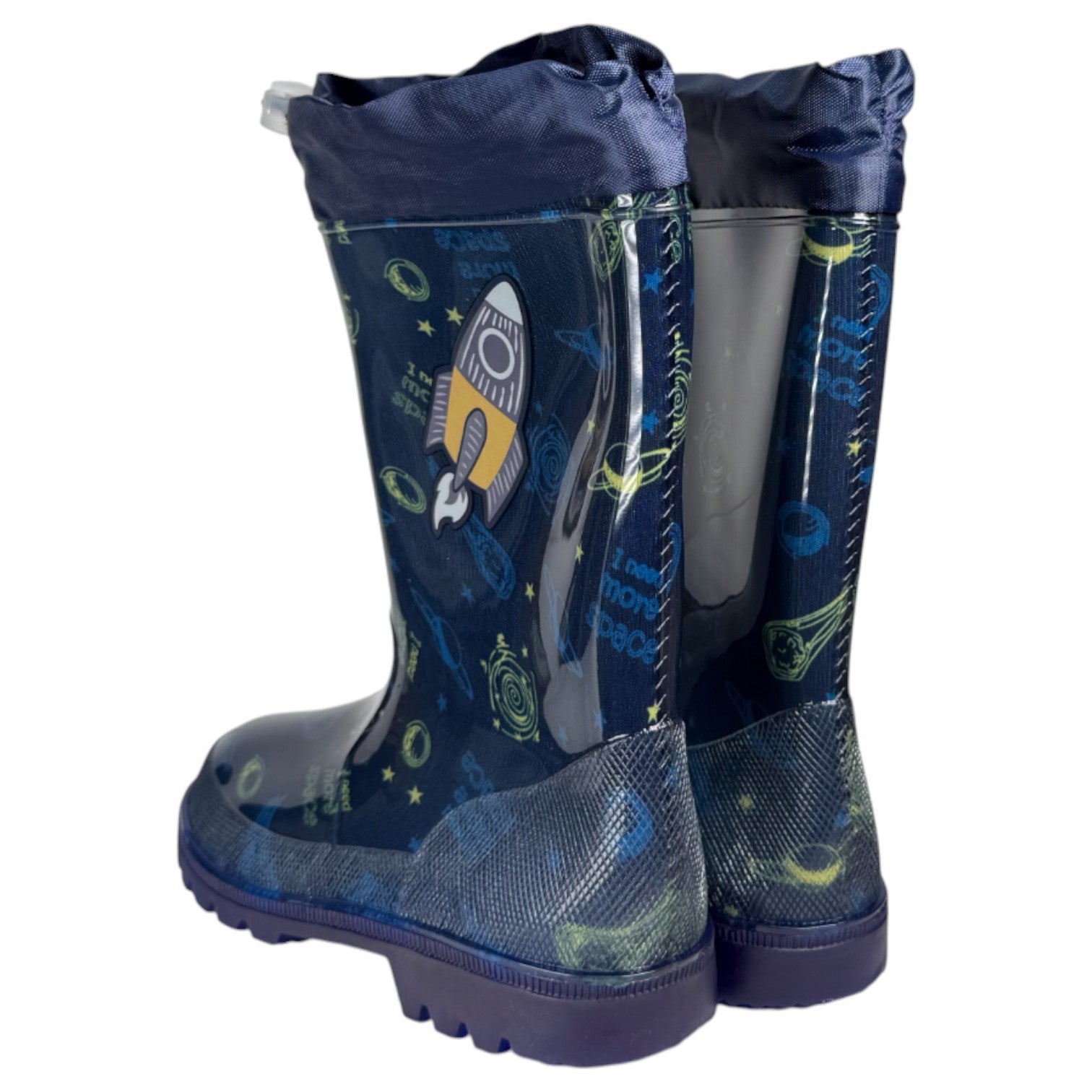 Botitas de Agua Bubble Kids Space C1535 Marino - imagen 4