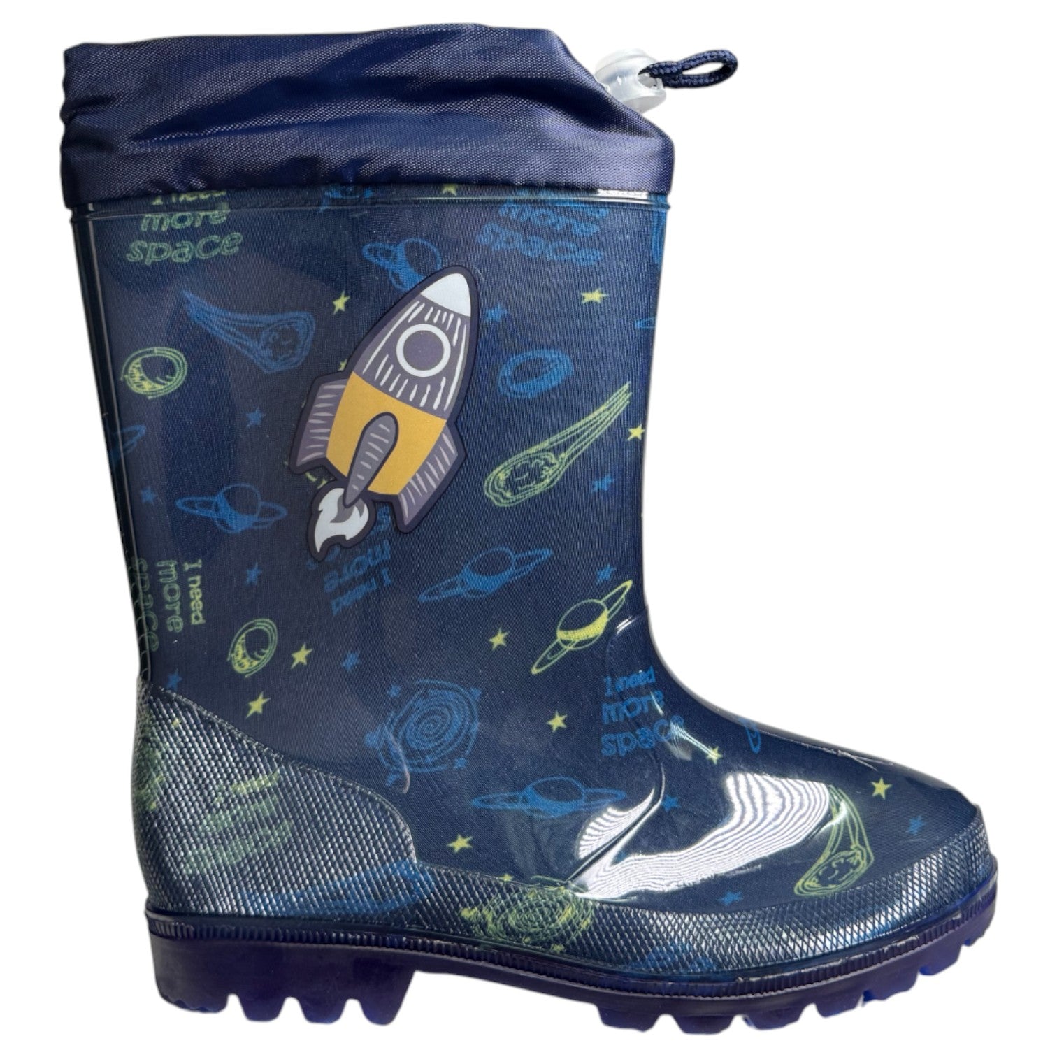 Botitas de Agua Bubble Kids Space C1535 Marino - imagen 1