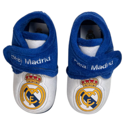 Botitas de Casa Marpen Slippers Real Madrid CFRM4 Blanco Azul
