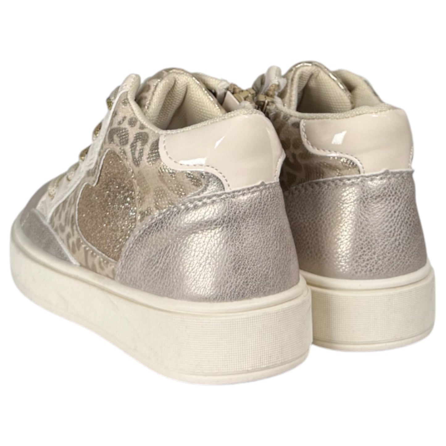 Botitas Deportivas Bubble Kids C1515 Platino - imagen 4