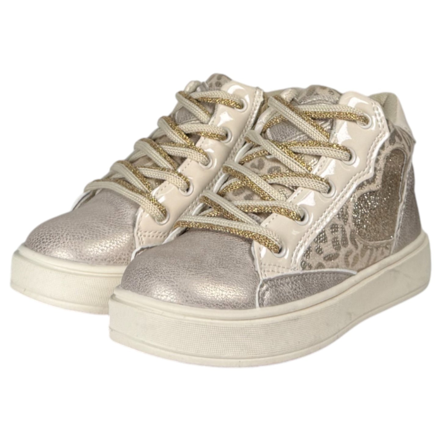 Botitas Deportivas Bubble Kids C1515 Platino - imagen 3