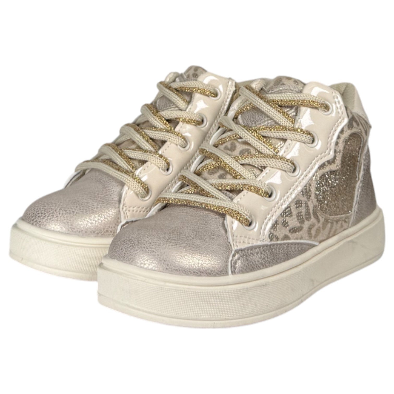 Botitas Deportivas Bubble Kids C1515 Platino - imagen 3