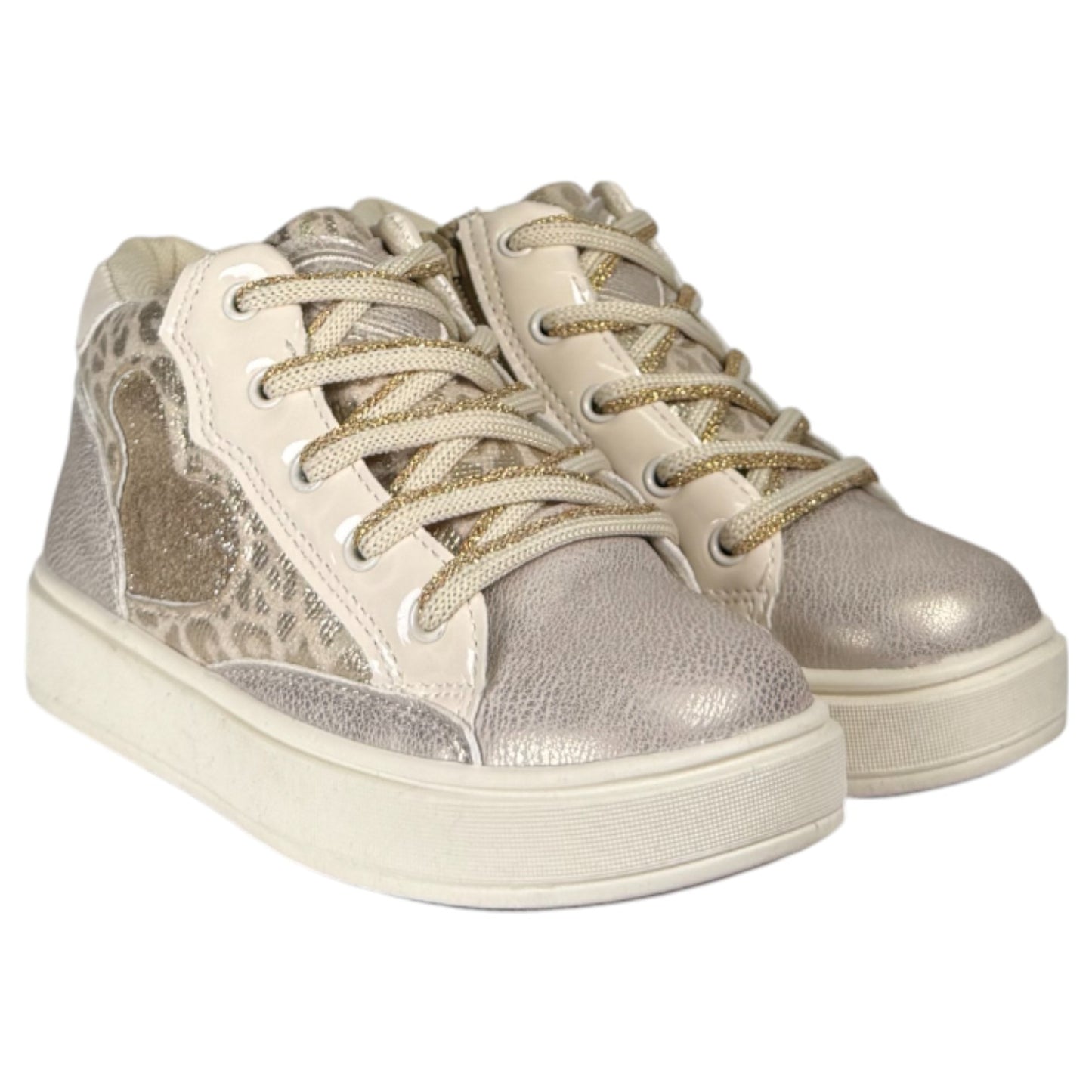 Botitas Deportivas Bubble Kids C1515 Platino - imagen 2