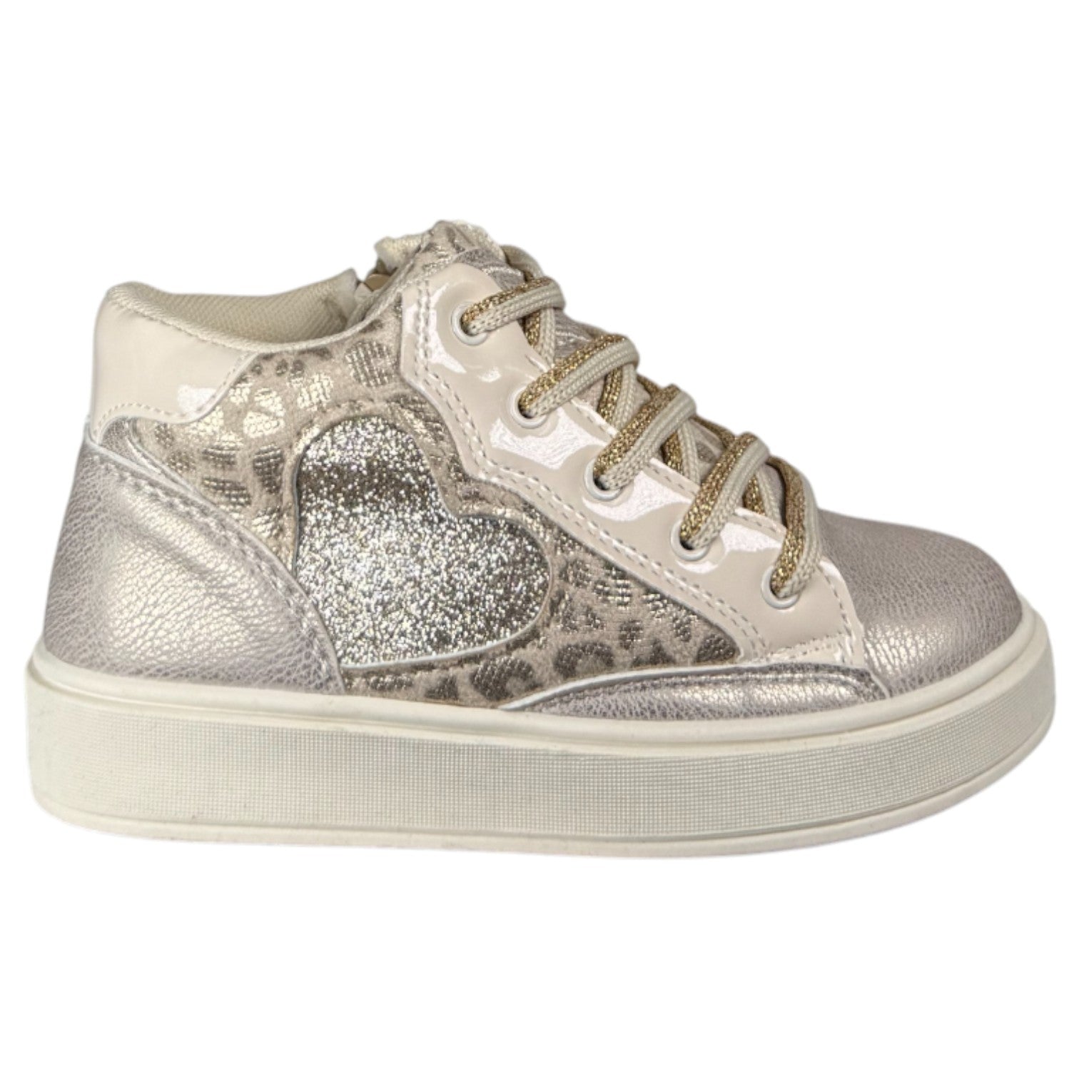 Botitas Deportivas Bubble Kids C1515 Platino - imagen 1