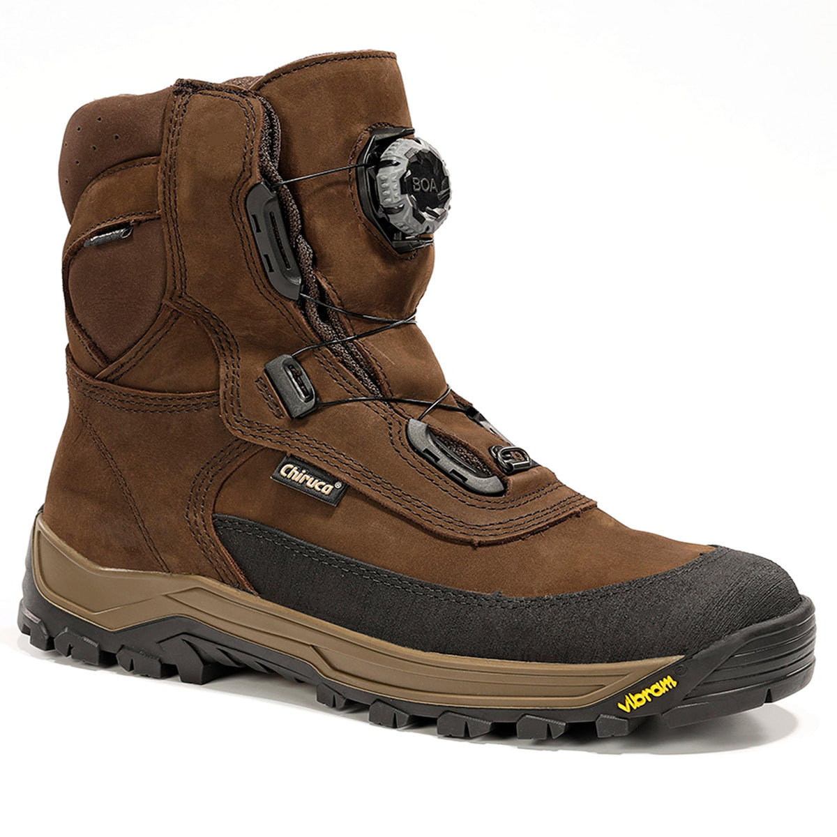Botas de montaña y caza Unisex Chiruca Bulldog Boa Bandeleta 12 Gore-Tex Marrón
