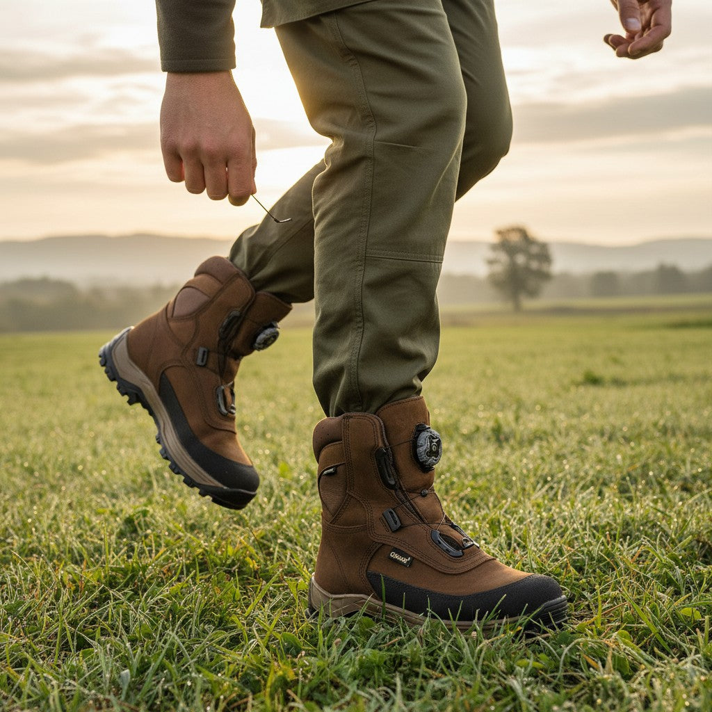 Botas de montaña y caza Unisex Chiruca Bulldog Boa Bandeleta 12 Gore-Tex Marrón