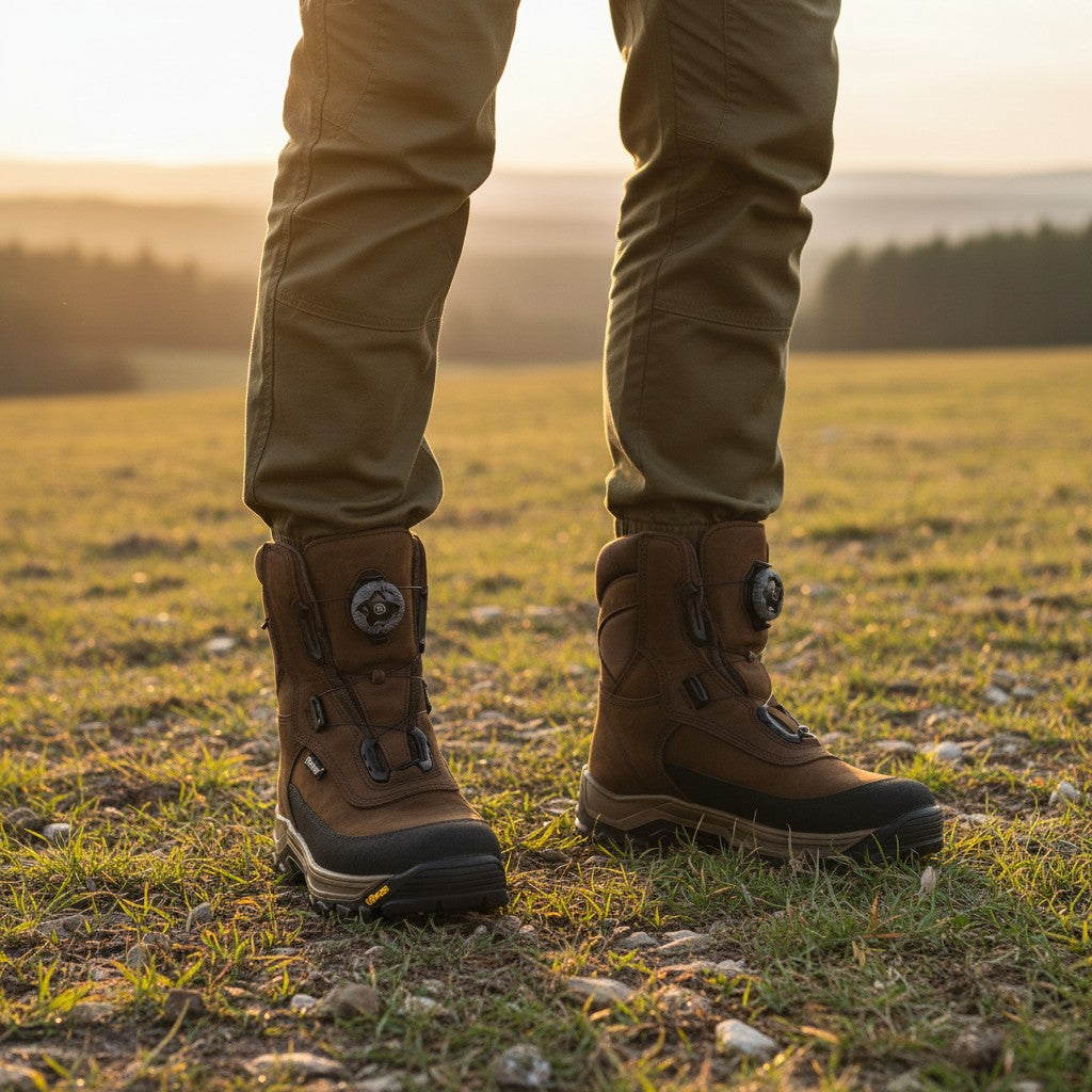 Botas de montaña y caza Unisex Chiruca Bulldog Boa Bandeleta 12 Gore-Tex Marrón