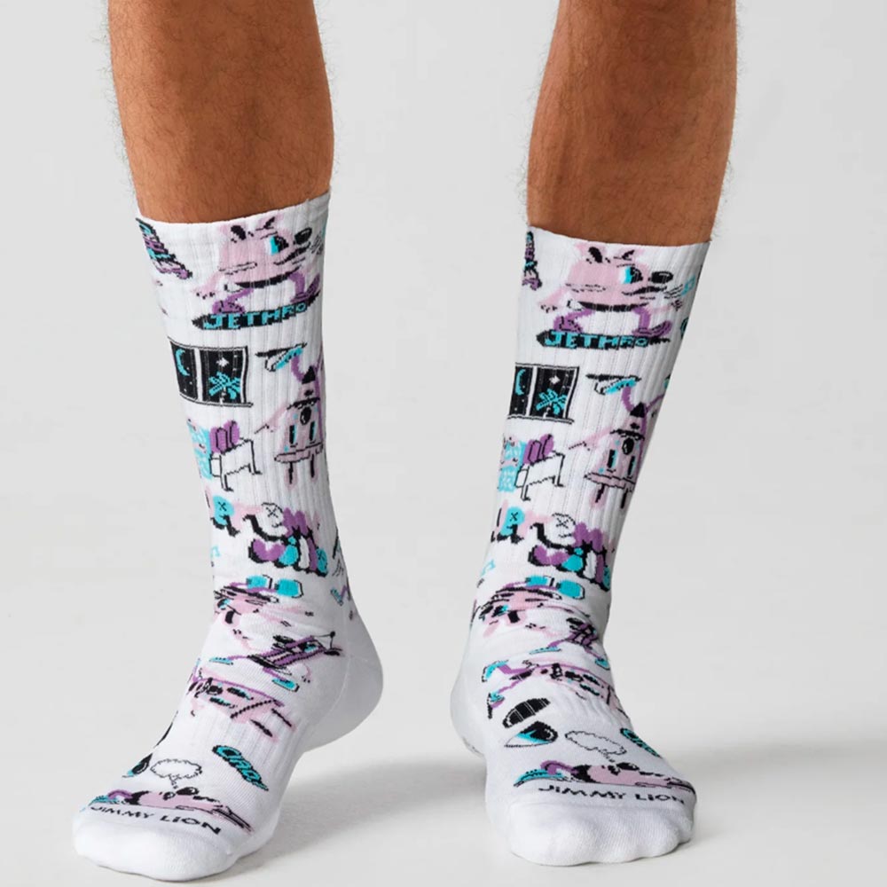 Calcetines Jimmy Lion Athletic Jethro Pattern - imagen 4