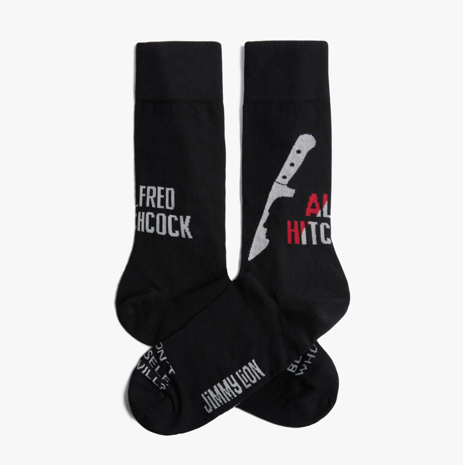 Calcetines Jimmy Lion Hitchcock Knife Negro - imagen 1