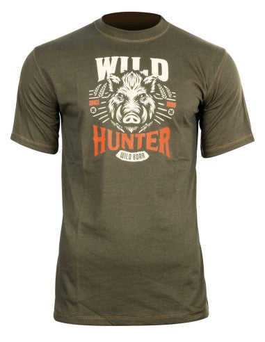 Camiseta de caza Hart Ground Wild Verde - imagen 1