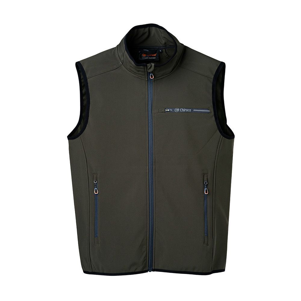 Chaleco de Caza Chiruca Softshell Olson 01 Verde - imagen 1