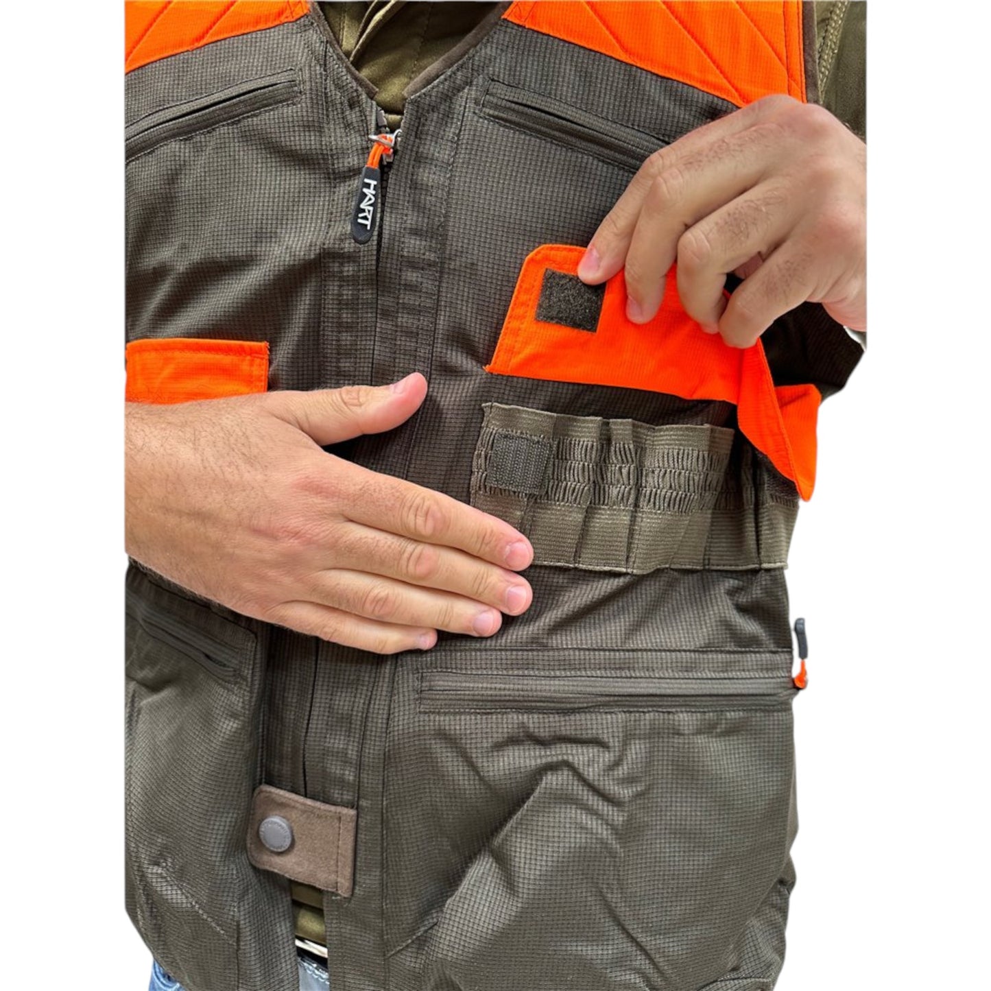 Chalecos de caza Hart Armotion-V Evo Blaze Verde