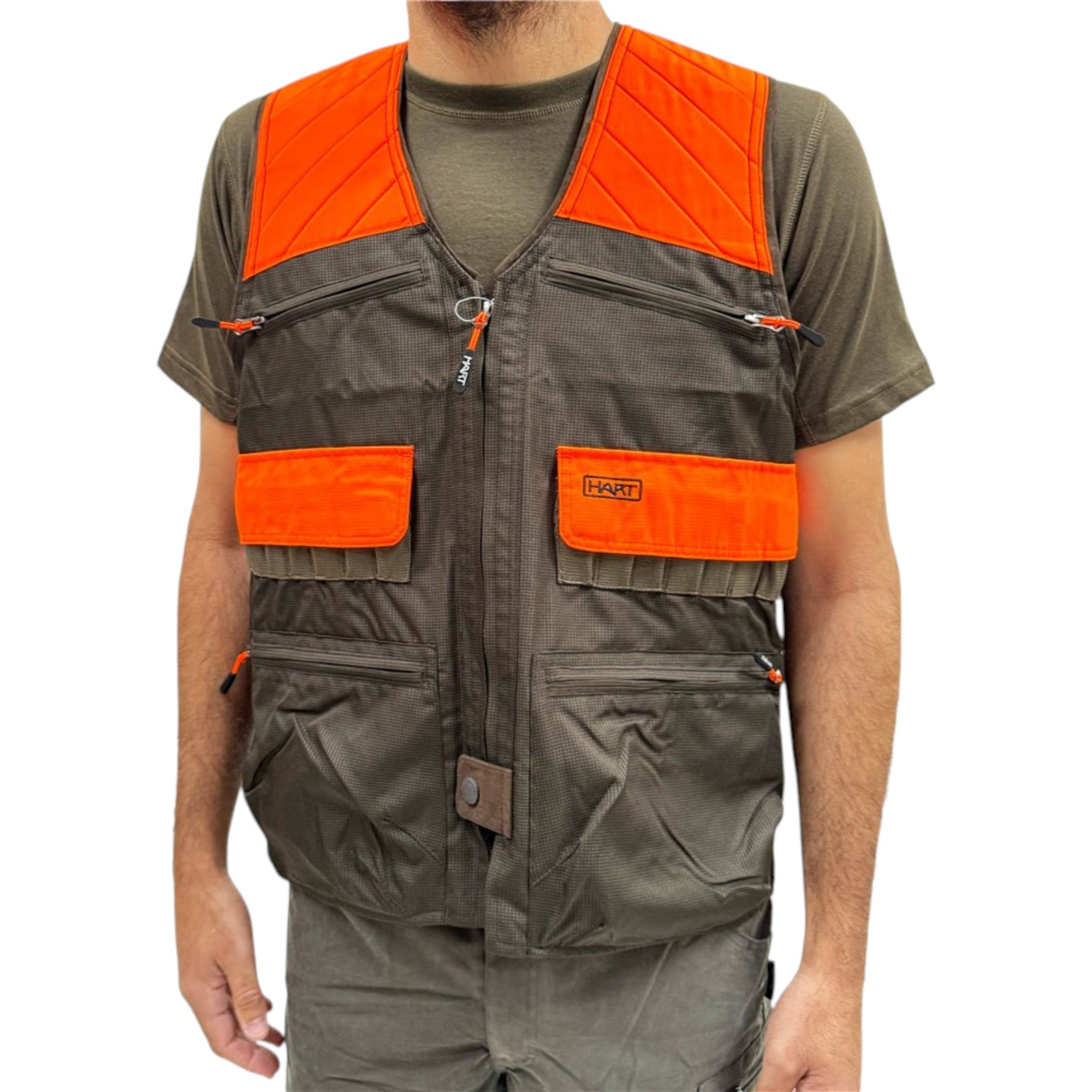 Chalecos de caza Hart Armotion-V Evo Blaze Verde