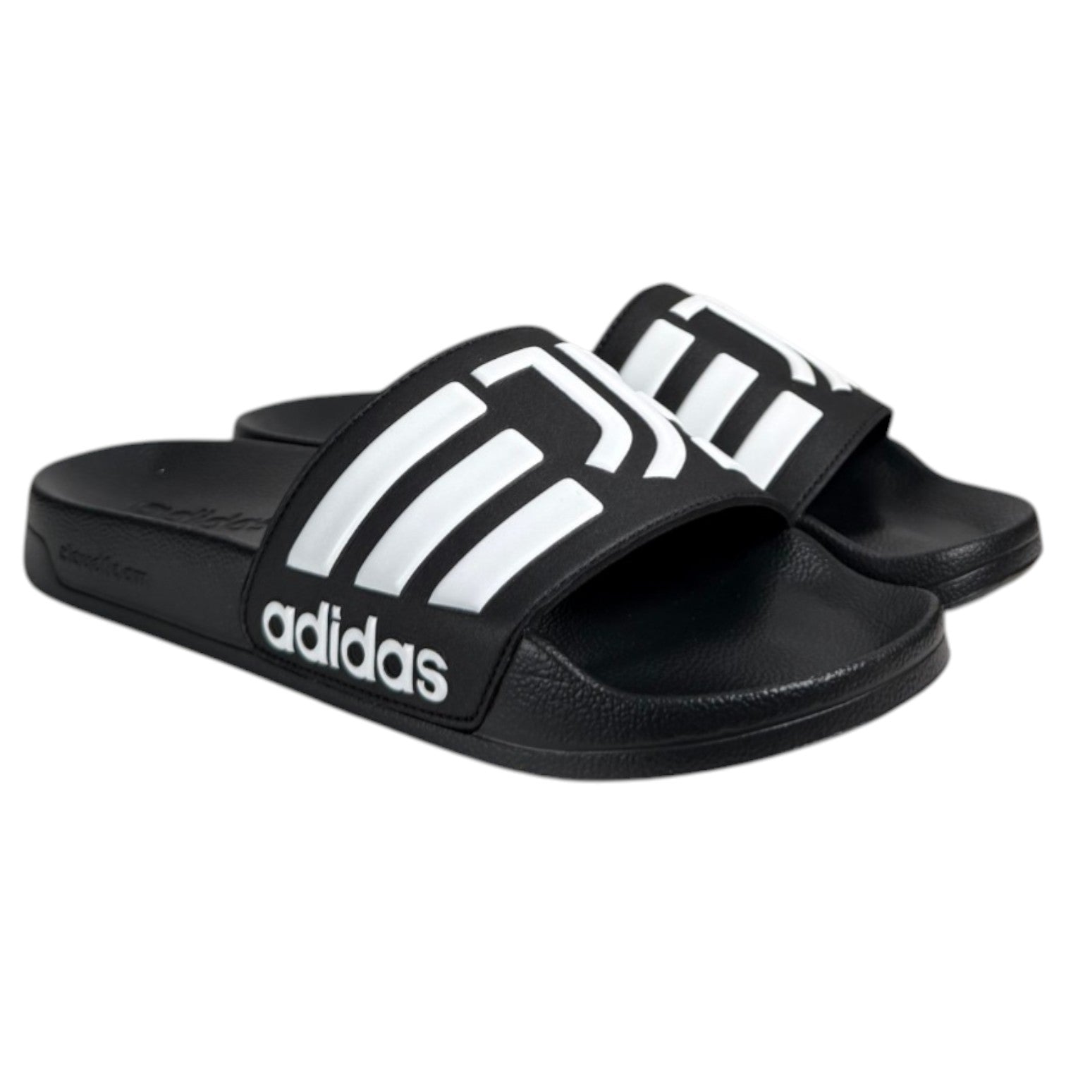 Chanclas adidas Adilette Shower Juventus JS4862 Negro - imagen 4