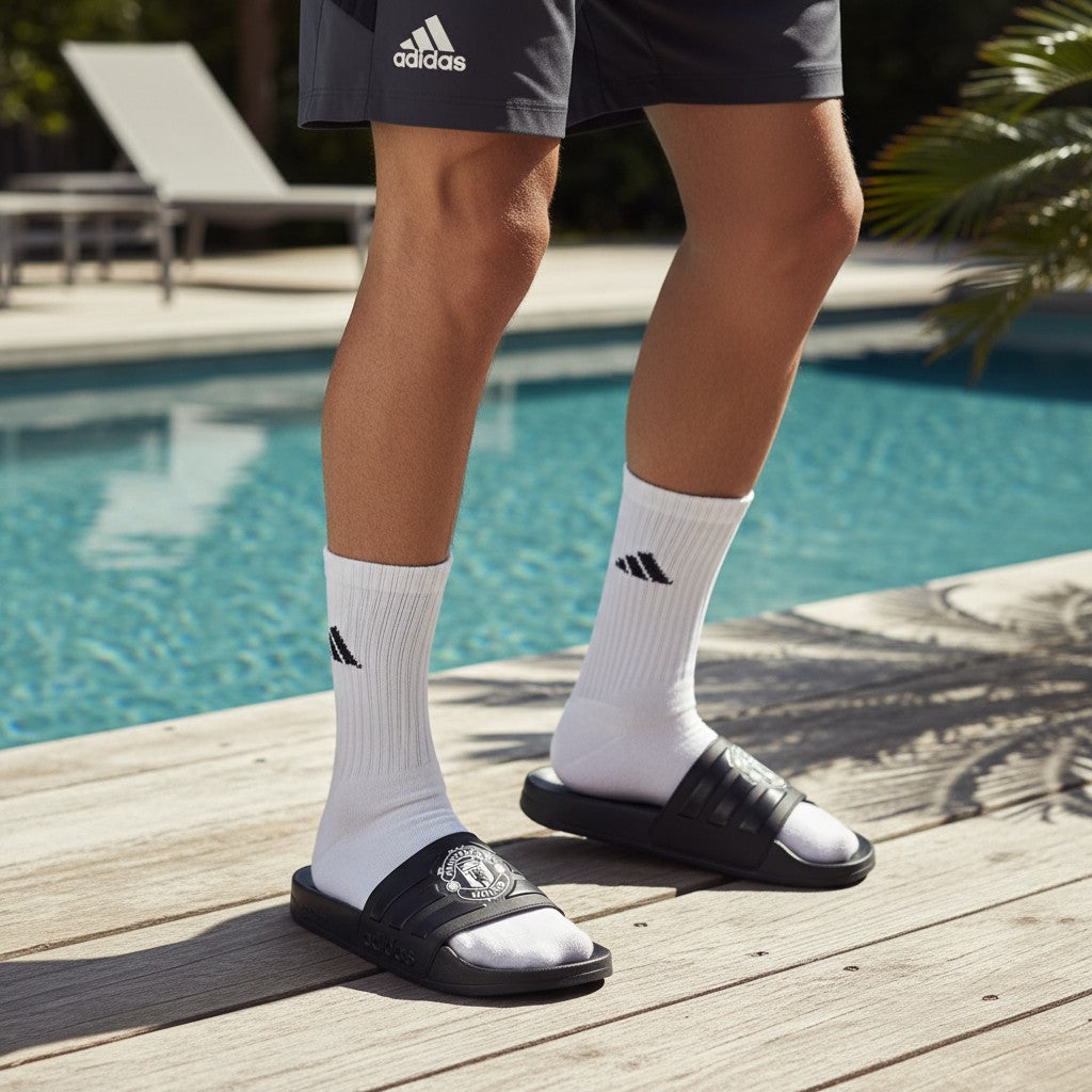 Chanclas adidas Adilette Shower Manchester United HQ2591 Negro - imagen 2