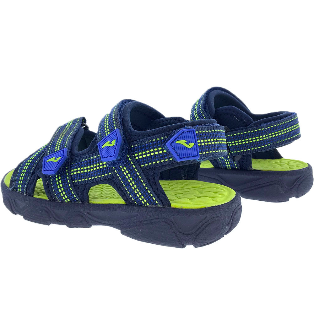 Chanclas Joma Wave Jr 2103 Navy Green Fluor - imagen 7