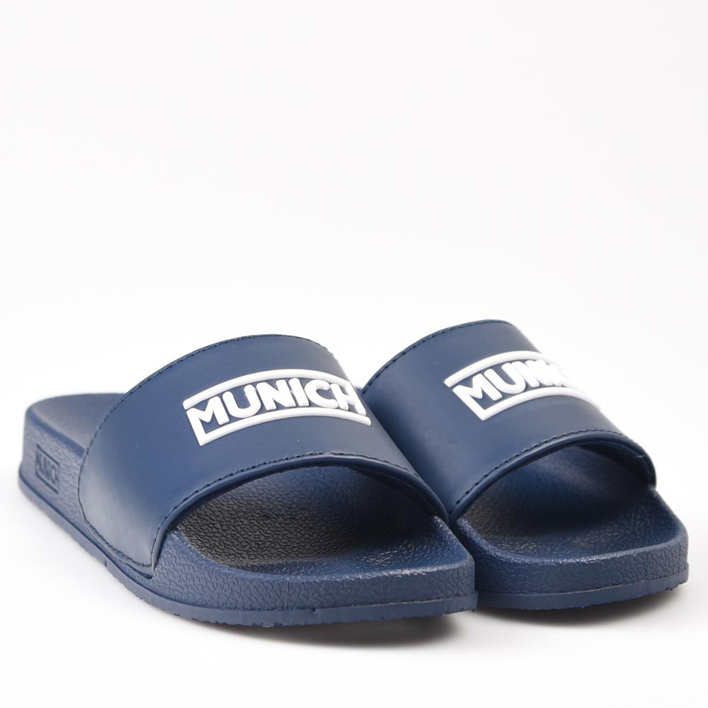 Chanclas Munich Flat Slider Kid 01 8838001 Azul - imagen 3