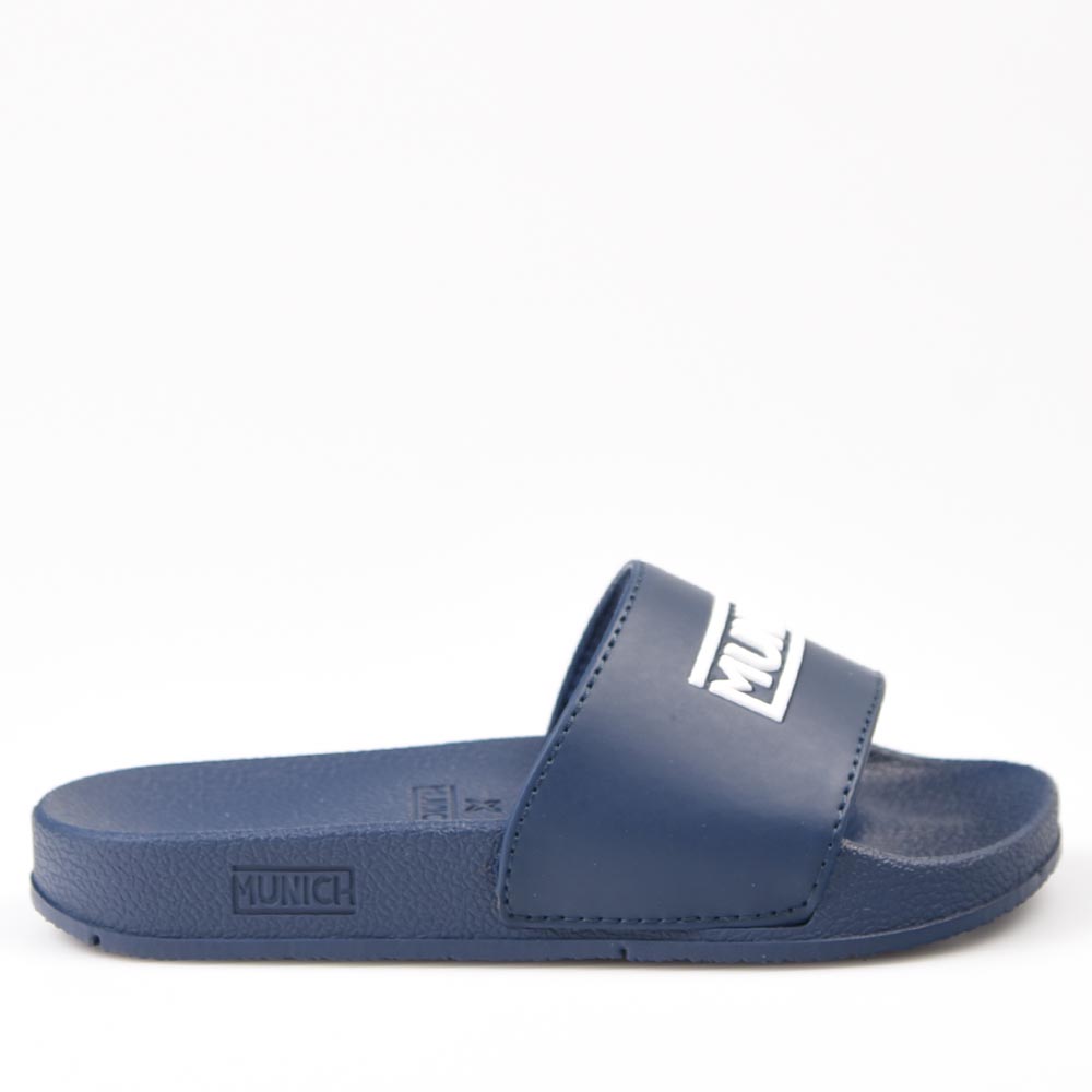 Chanclas Munich Flat Slider Kid 01 8838001 Azul - imagen 2