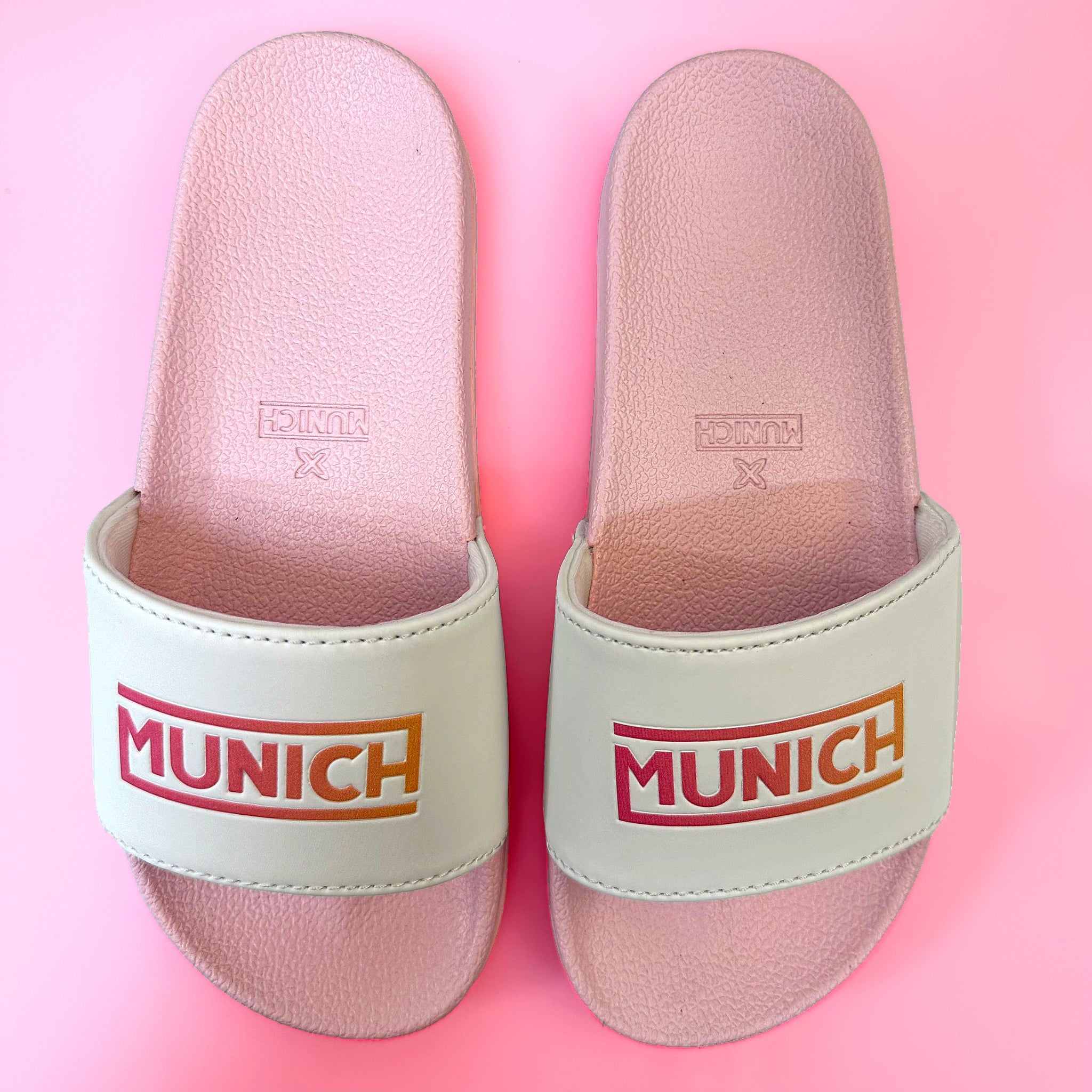 Chanclas Munich Flat Slider Kid 04 8838004 Rosa - imagen 2