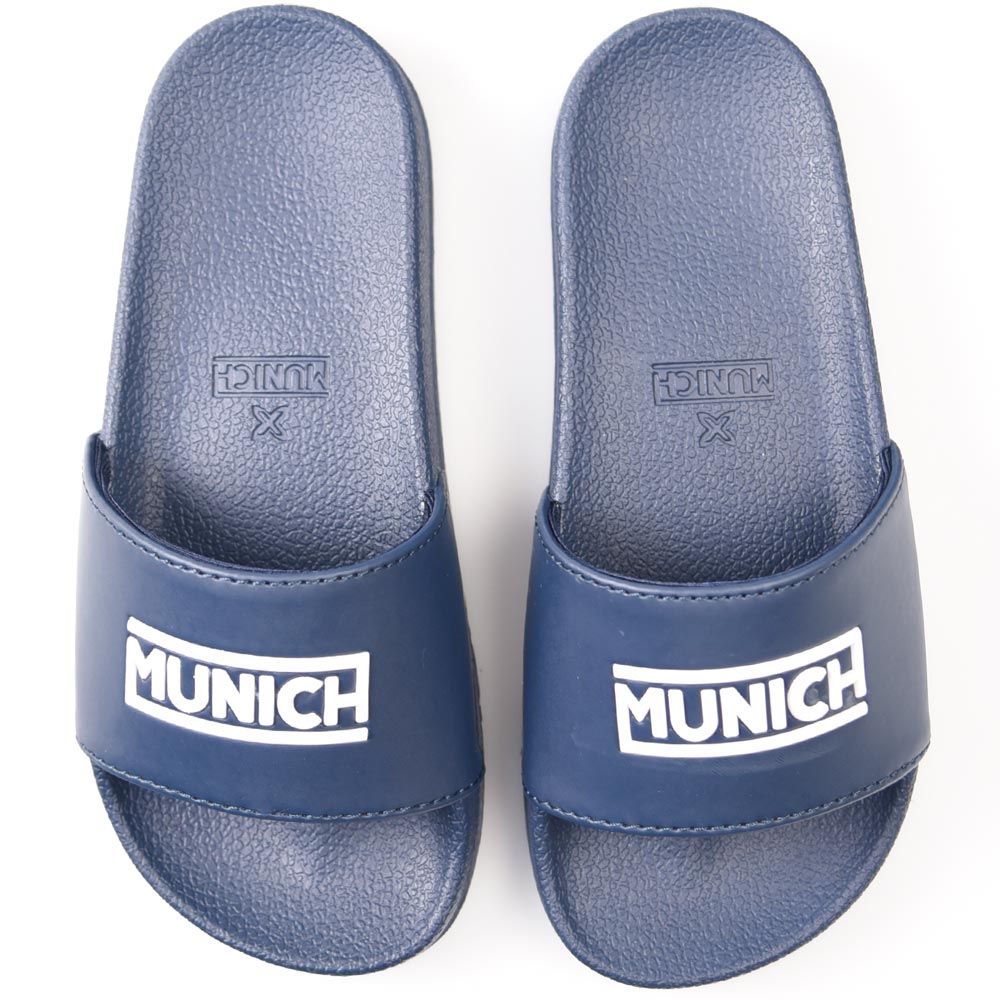 Chanclas Munich Flat Slider Man 329 4300329 Marino - imagen 1