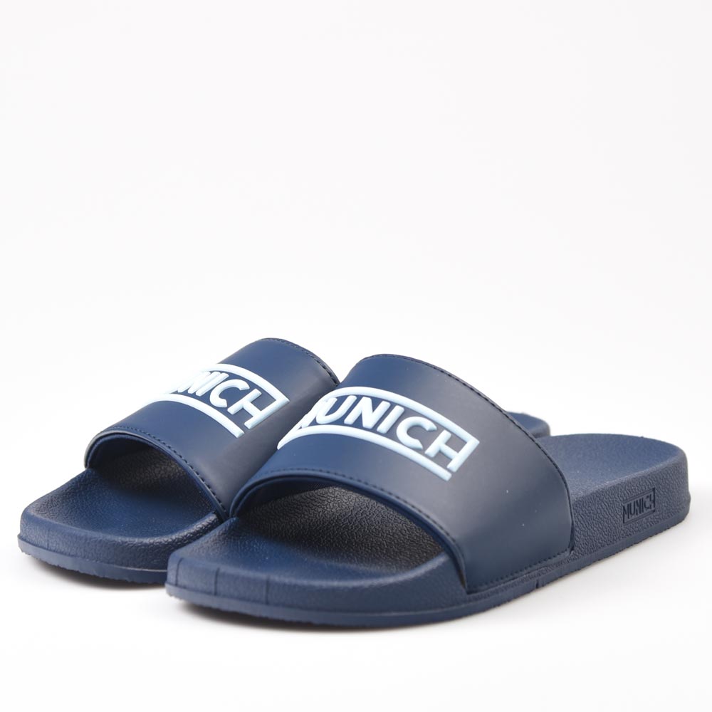 Chanclas Munich Flat Slider Man 329 4300329 Marino - imagen 4