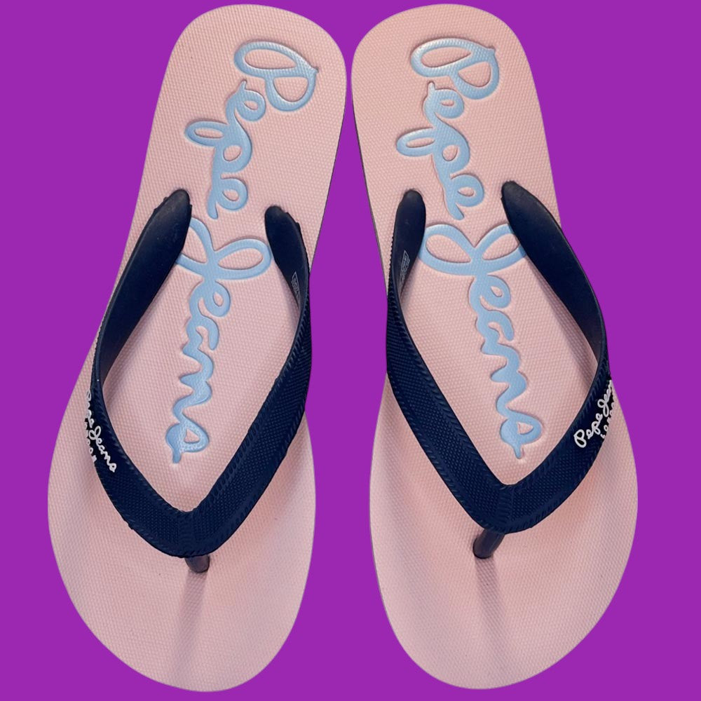 Chanclas Pepe Jeans Bay Beach Brand W PLS70124 Marino - imagen 7