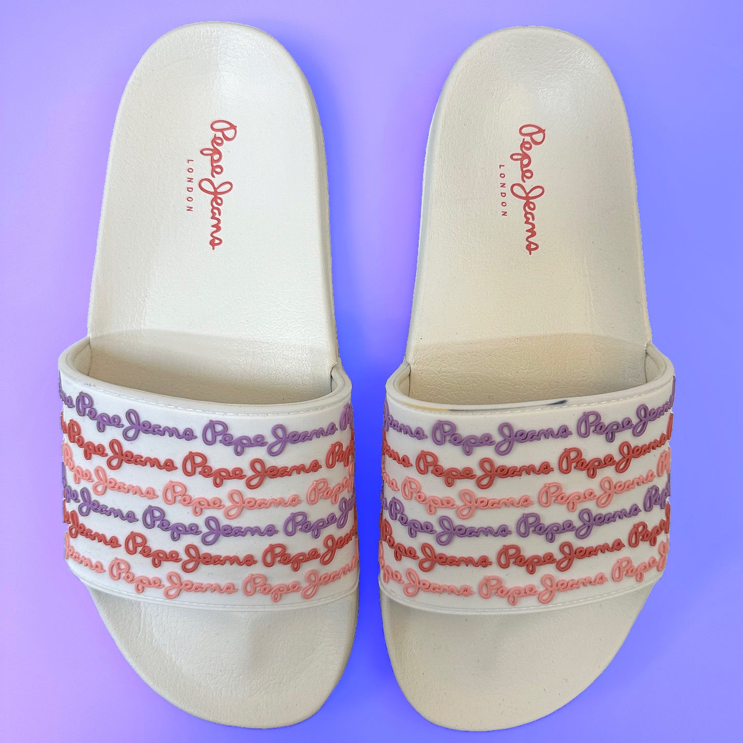 Chanclas Pepe Jeans Beach Slider Set 803 Blanco - imagen 2