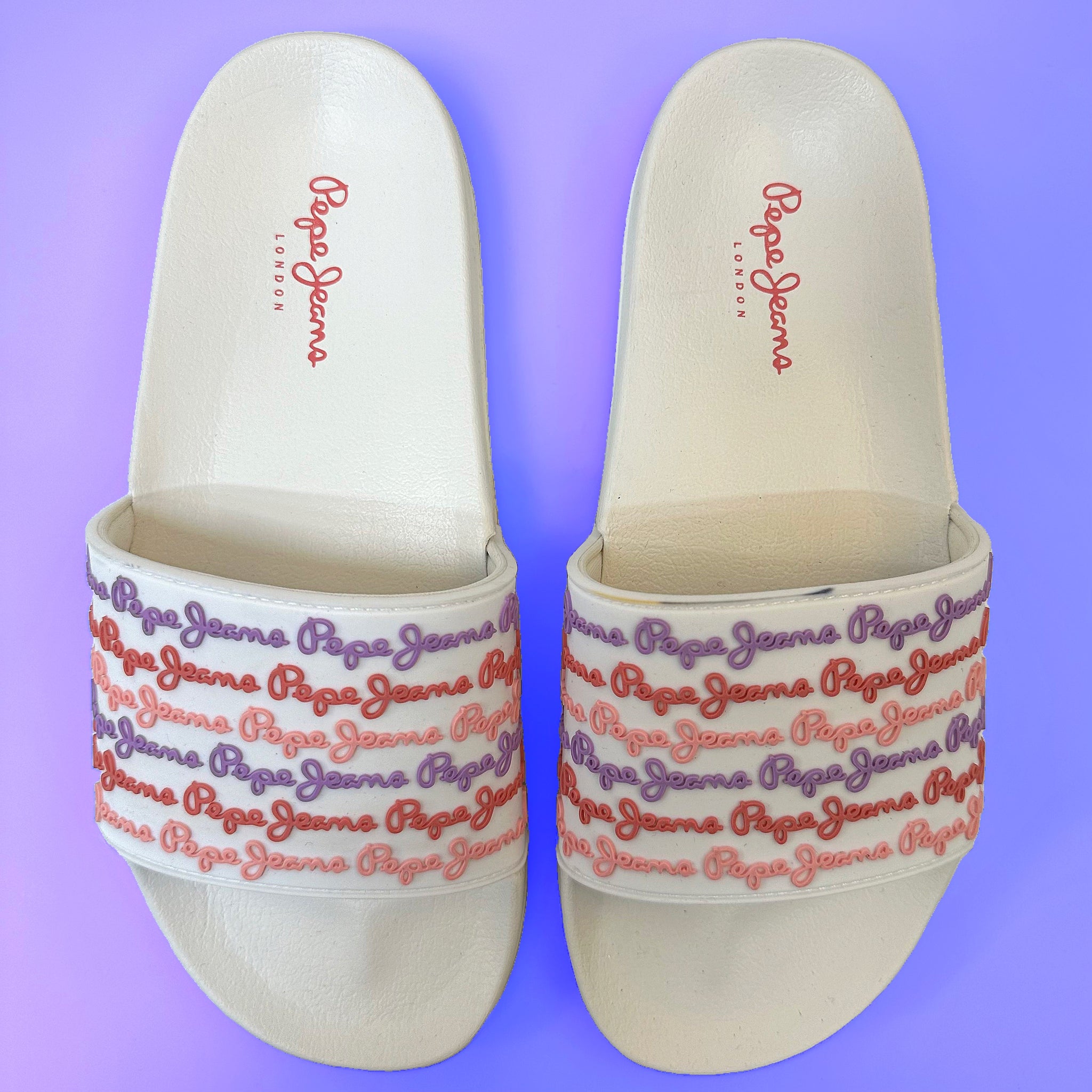 Chanclas Pepe Jeans Beach Slider Set 803 Blanco - imagen 2